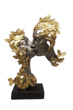 Pocałunek A, figurka para zakochanych, wym.31x11x41.5cm