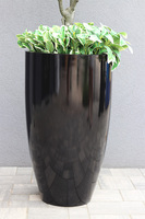 Fikus Dębolistny Fiberglass, sztuczna roślina w donicy fiberglass