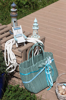 pleciona torba koszyk na zakupy, Mare