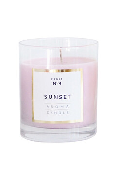 świeca zapachowa w szkle, A&C Sunset, 250g