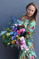 Hussa 2, bukiet nagrobny we wkładzie, wys.70cm