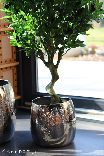 Drzewko Oliwne Deluxe, sztuczna roślina w donicy