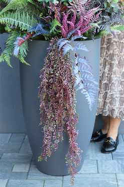 Moko Wrzosy Fiberglass, podłogowa dekoracja jesienna, wym.185cm