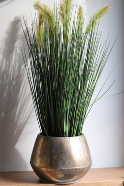 Benita, sztuczna trawa w oryginalnej donicy, wys.75cm