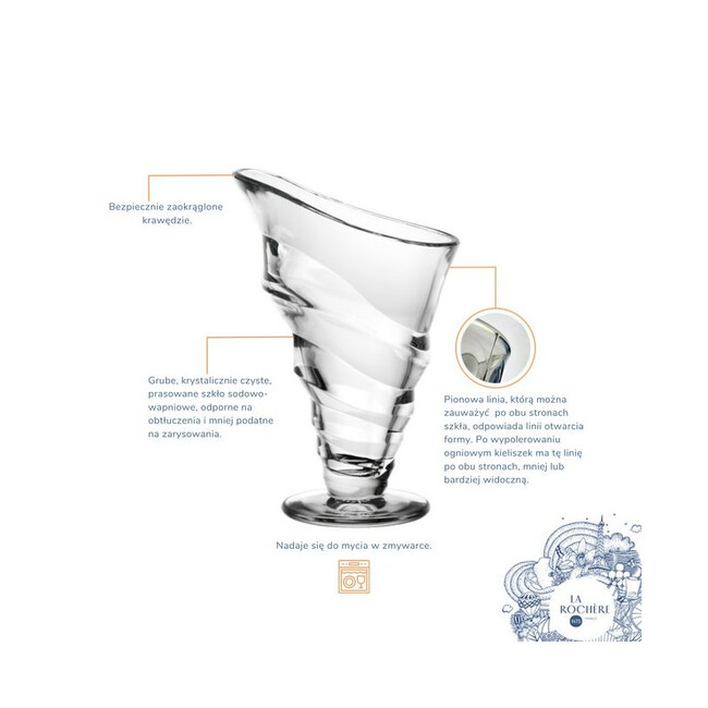 Circee La Rochere, pucharek do lodów deserowy