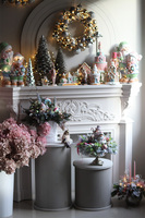 Pastellia, świąteczny stroik w pucharze	