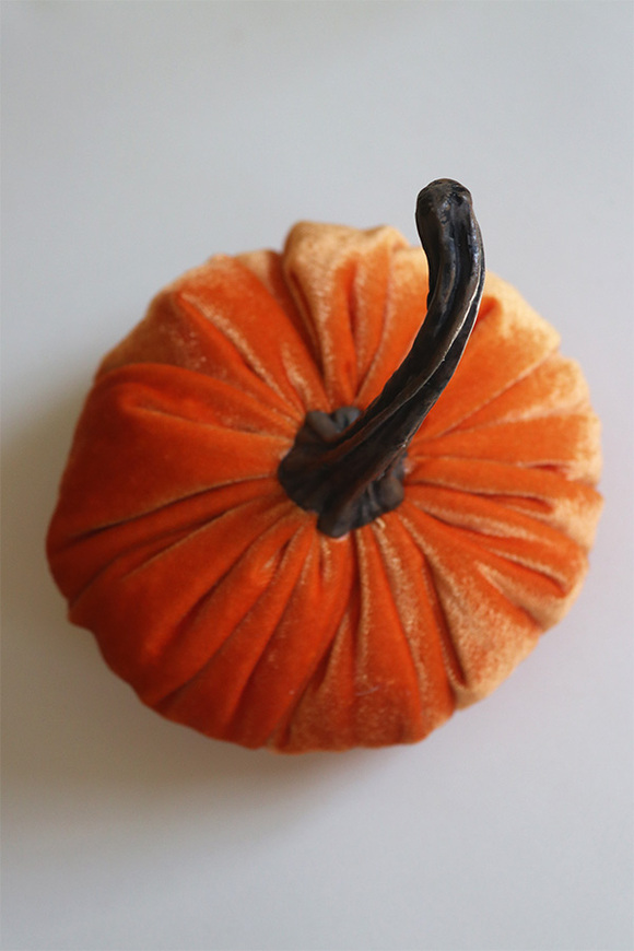 Dynia Veluria, dekoracyjna dynia pluszowa, pomarańczowa