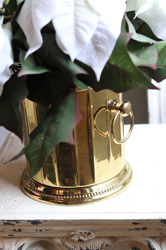 Gwiazda Betlejemska Cooler Deluxe White, wysokiej jakości sztuczna roślina