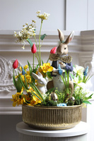 Królik Piotruś, stroik wielkanocny z zajączkiem Gentleman