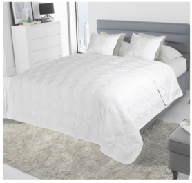 narzuta Coverlet Ecru, wym.240x220cm + poszewki 2 szt.  45x45cm