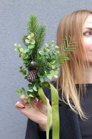 Podłaźniczka, dekoracja na czubek na choinkę