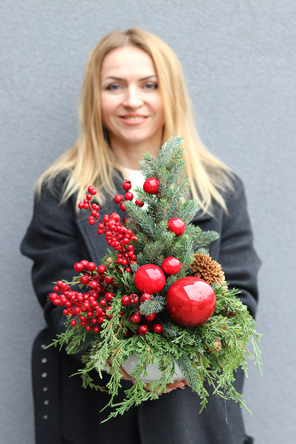 Choinka Winter Gold, realistyczna choinka świąteczna