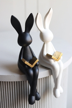 BookBunny, figurka wielkanocna zajączek C, wys.24.5cm 