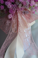 Gipsówka Ballerina, flowerbox kwiatowy welurowy