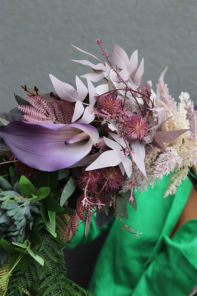 Fioletana, wieniec nagrobny