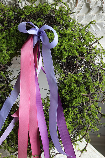 Mech Leśny, wysokiej jakości nowoczesny zielony wianek