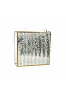 Gold Line lampion szklany wąski