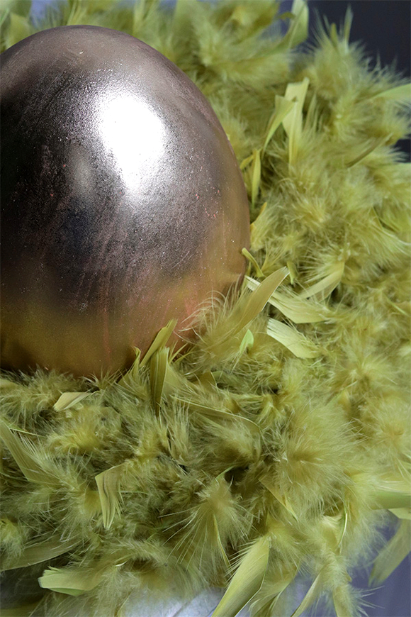 Modern Decor, wielkanocny stroik z piór