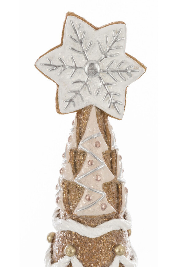 Gingerbread Tree, świąteczna figurka choinka z piernika