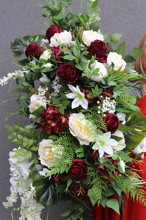 Georgina Bordo kompozycja nagrobna w naczyniu