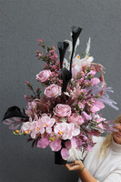 Ellegancja, bukiet nagrobny we wkładzie do wazonu