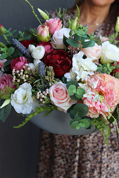 Klerina, komplet dekoracji nagrobnych