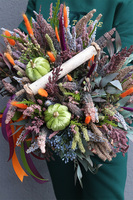 Jesienny Dyniowy 2, kompozycja w koszyku