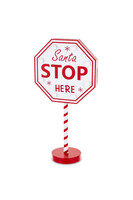 Santa Here, świąteczny znak drogowy 