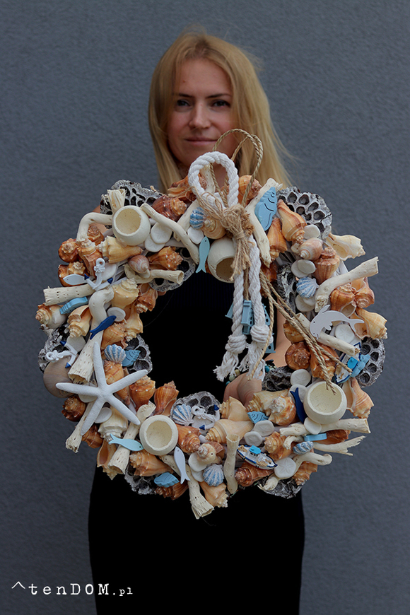 marynistyczny wianek na drzwi, Węzeł Marynarski	