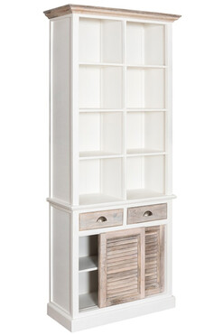 Bristol regał White wym.90x40x220cm