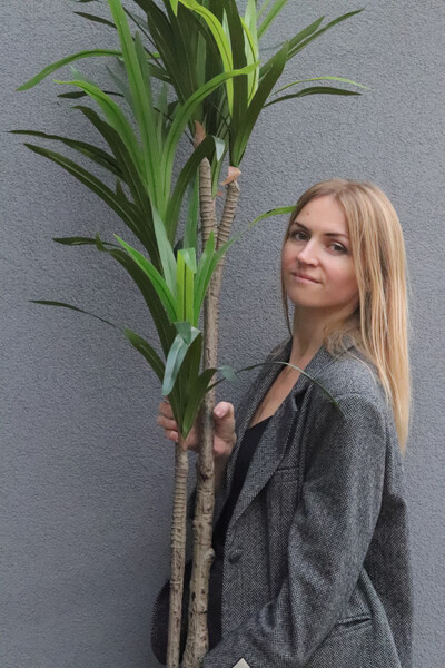 Jukka Mexicana, sztuczna roślina drzewko