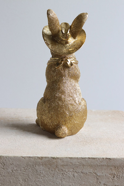Bunny Cezarro, złota figurka wielkanocna zajączek