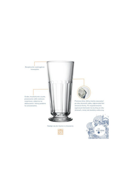 Perigord La Rochere, wysokie szklanki