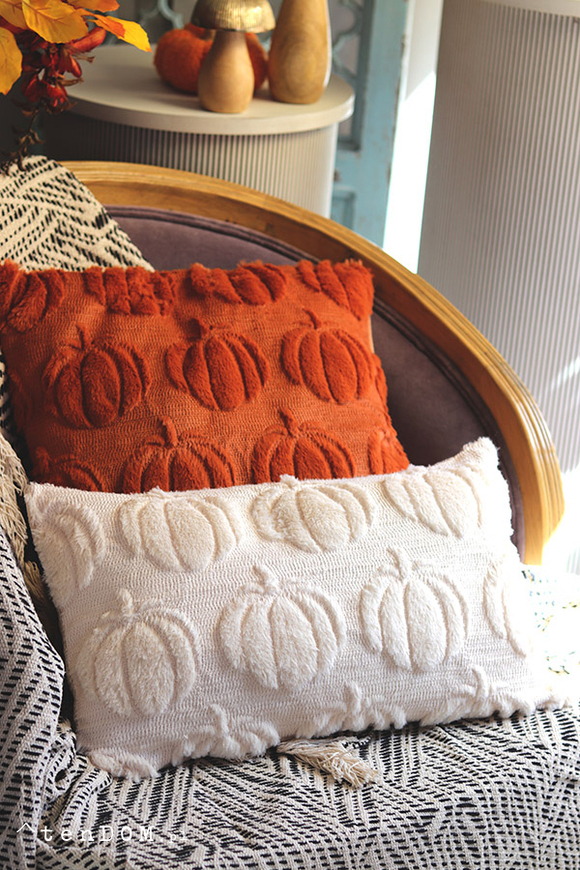 Pumpkin Spice, jesienna poszewka w dynie