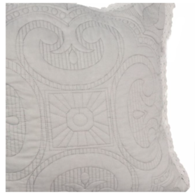 narzuta Coverlet Popiel, wym.240x220cm + poszewki 2 szt.  45x45cm