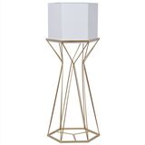 kwietnik /  metalowa osłonka, Tertre Blanc B, wys.64cm