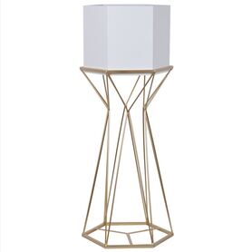 kwietnik /  metalowa osłonka, Tertre Blanc B, wys.64cm