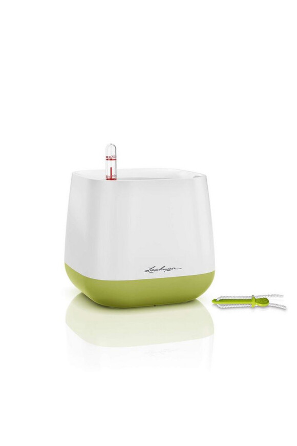 Yula, doniczka z nawadnianiem, zielona