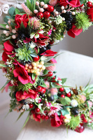 Kreolita, wiosenny wianek na drzwi