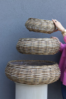 Bahama Basket pleciony kosz osłonka z wikliny