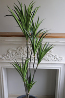 Dracena Concrete, sztuczne drzewko w betonowej donicy