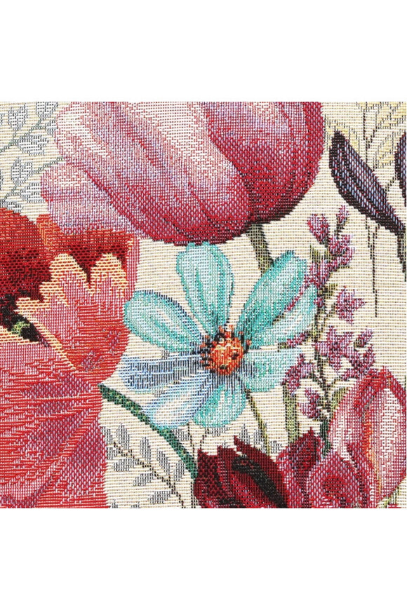Spring Flowers, wielkanocna poszewka gobelinowa dwustronna