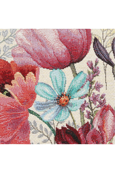 Spring Flowers, wielkanocna poszewka gobelinowa dwustronna