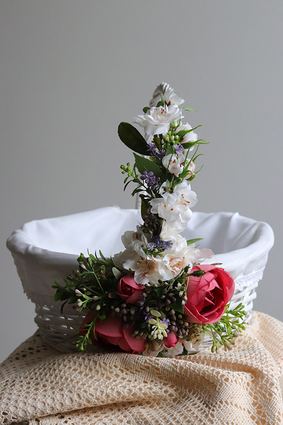 Crealia, dekorowany koszyczek wielkanocny