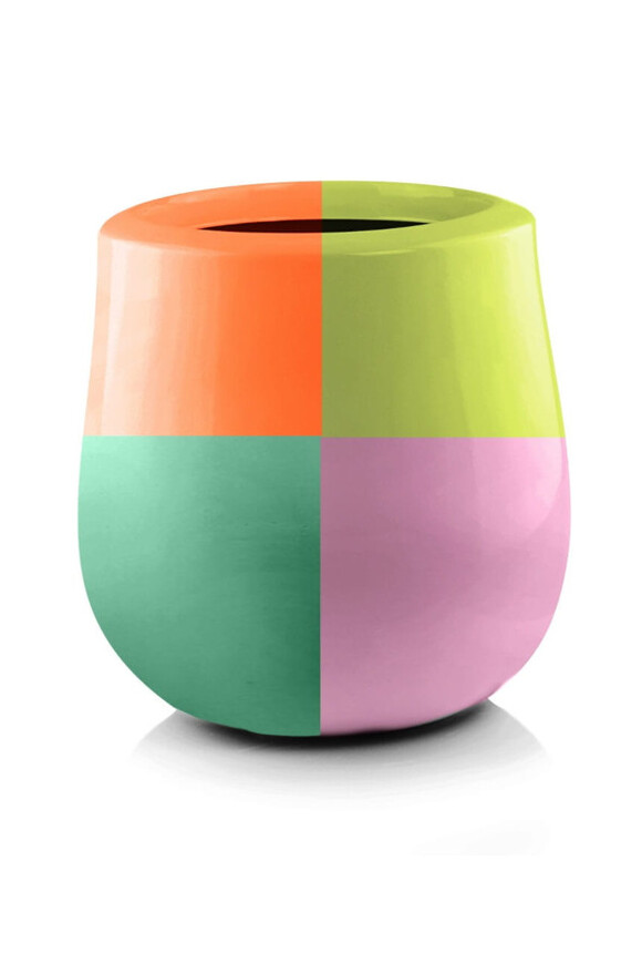 Bowl donica fiberglass w kolorze RAL