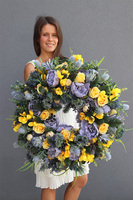 wieniec nagrobny na sztucznej igle Hedira