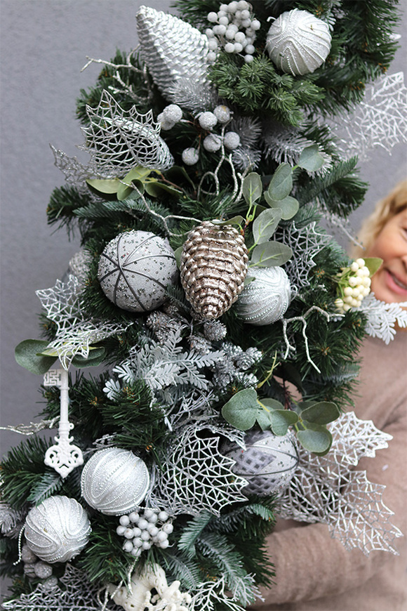 Silver Moon, gęsta girlanda świąteczna