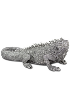 Wild Glamour, figurka jaszczurka, iguana, wym.16x40x18cm
