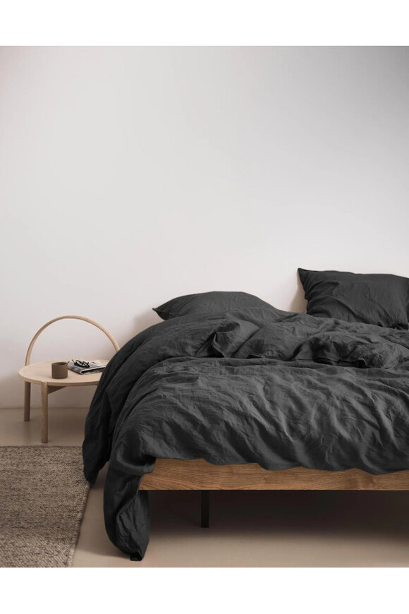 Valka Marc O'Polo pościel lniana antracytowa	