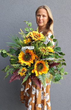 Angelo Garden Jesień, bukiet nagrobny, wys.65cm